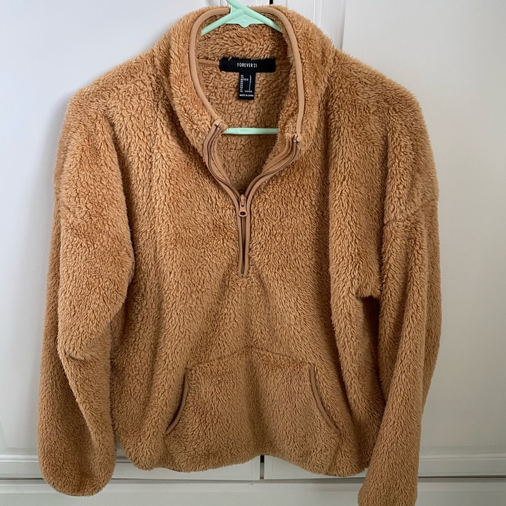 Forever 21 Fuzzy Sweatshirt
